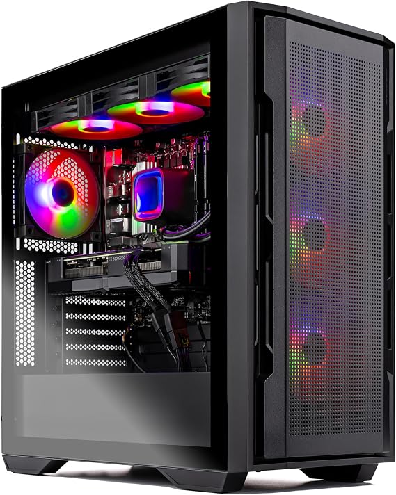 Skytech Gaming PC Rampage, Ryzen 7, RTX 5070 Ti, 32GB RAM, 1TB SSD
