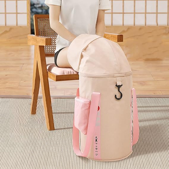 24L Large Foot Bath Basin With Storage Bags, Portable Travel Collapsible Foot Soak Tub,foot Basin For Soaking Feet Soaking Feet Bucket For Camping,Multifunctional Bucket For Outdoor Activeties ( Color