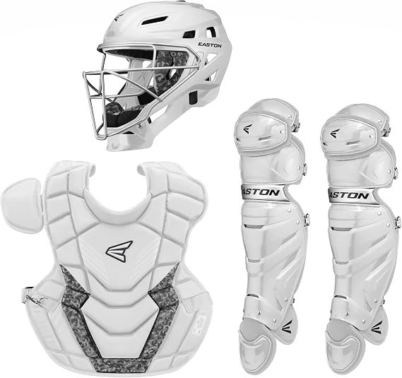 Easton | Gametime 2.0 Baseball Catcher's Equipment | Box Set | NOCSAE Approved | Youth/Intermediate/Adult | Multiple Colors