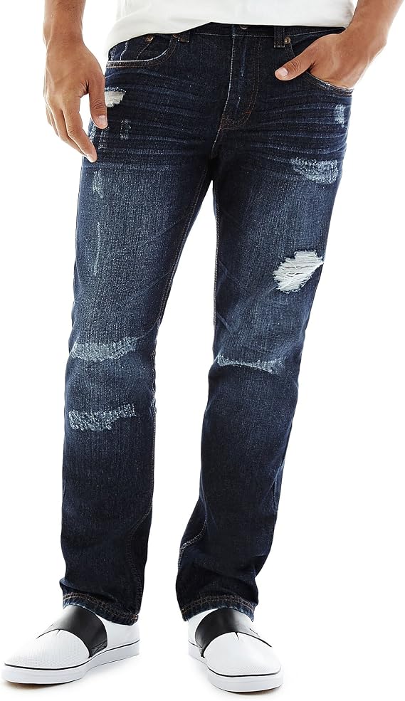 AKADEMIKS Men's Denim Pants