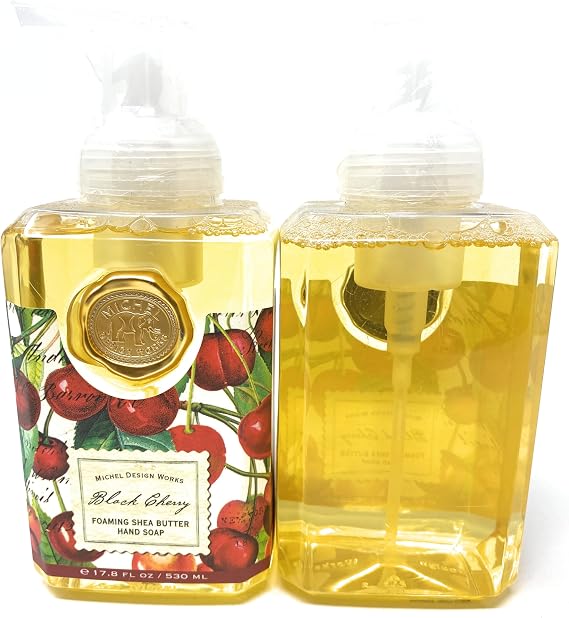 Michel Design Works Foaming Hand Soap, 17.8-Ounce, Black Cherry