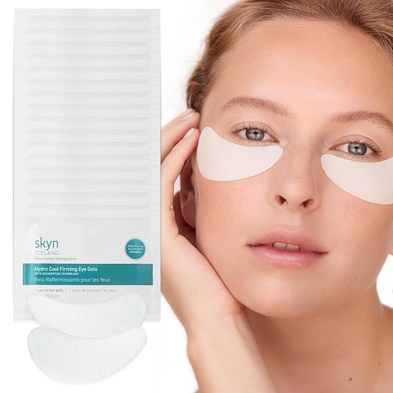 skyn ICELAND Hydro Cool Firming Eye Patches with Peptides and Coenzyme Q10