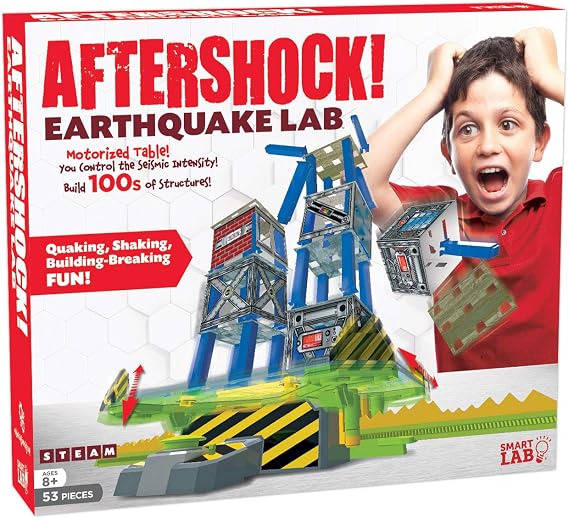 SMARTLAB Toys Aftershock Earthquake Lab Set (53 Piece)