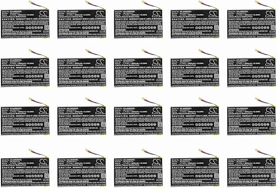 (20 Pack) XSP Battery for Autel MaxiSys Mini MS905 MS906 MaxiSys Mini MS905 MS906 MY905 PN MLP5070111 MLP5070111 (5000mAh)