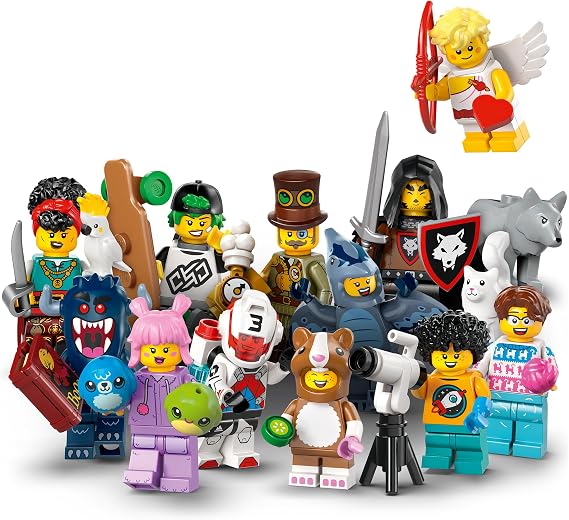 Lego Minifigure 27 Serisi Komple Set, 12 Figür Koleksiyonu için Tüm Figürler - Lego Yeni 2025