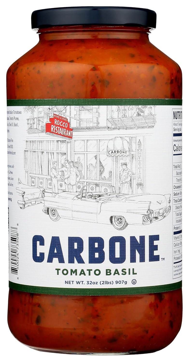 CARBONE Tomato Basil Pasta Sauce, 32 OZ