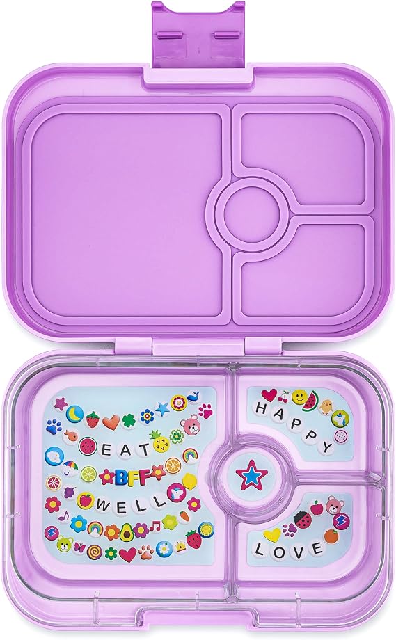 Yumbox Panino Leakproof Bento Lunch Box - Ami Purple (Friendship Tray)