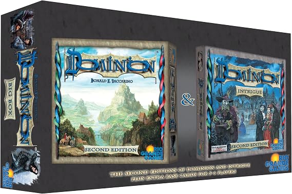 Dominion Big Box 2nd Edition Deck Building Card Game, 2-6 Players