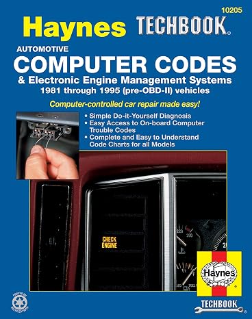 Automotive Computer Codes & Electronic Engine Management Systems (81-95) Haynes TECHBOOK