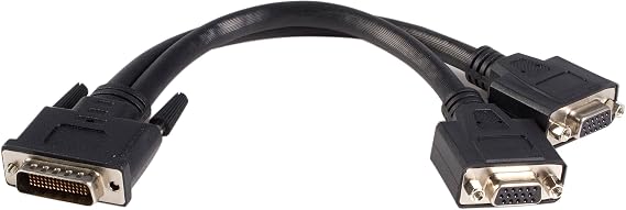 StarTech 8in DMS 59 to VGA Splitter Cable (DMSVGAVGA1)