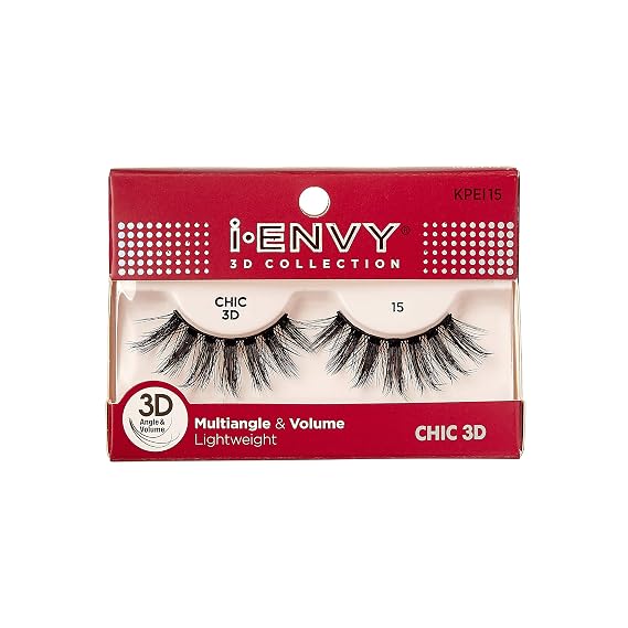 i-Envy 3D Glam Collection Multi-angle & Volume (1 PACK, KPEI15)