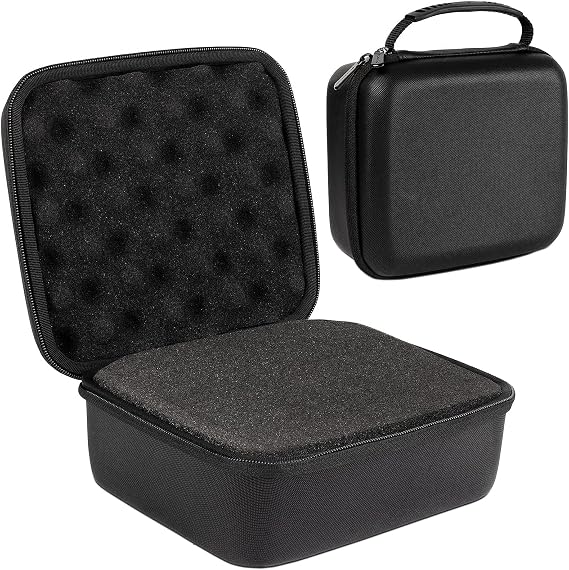 caseling 7.5" x 6.5" x 3.75" Hard Case with 3-Layer Pick and Pluck Foam | 3 pre-scored foam layers, TSA compliant travel case, rigid EVA shell, electronics and tech gear bag, smooth zippers