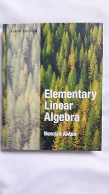 Elementary Linear Algebra 9th Edition