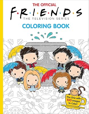 The Official Friends Coloring Book: The One with 100 Images to Color! | The Perfect Stocking Stuffer! Paperback – Coloring Book, November 2, 2021
