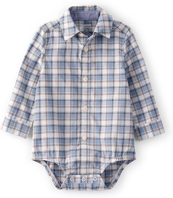 OSHKOSH B'GOSH Baby Boys' Buttonfront Bodysuit