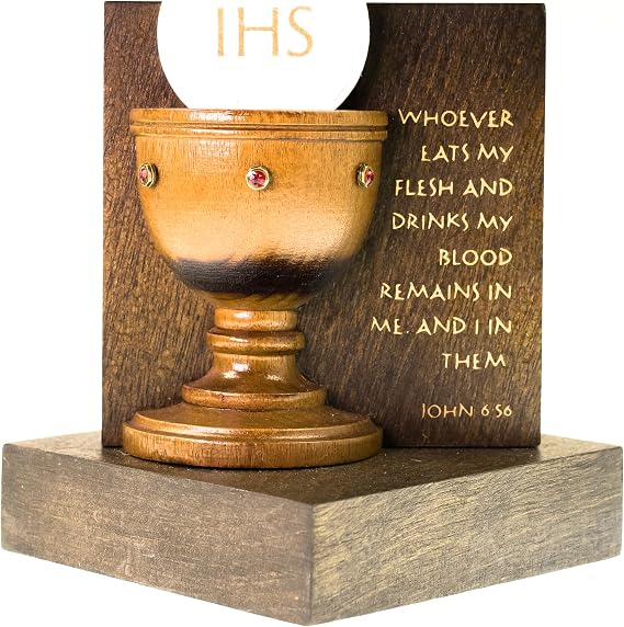Intercession Eucharistic Chalice Keepsake - First Communion