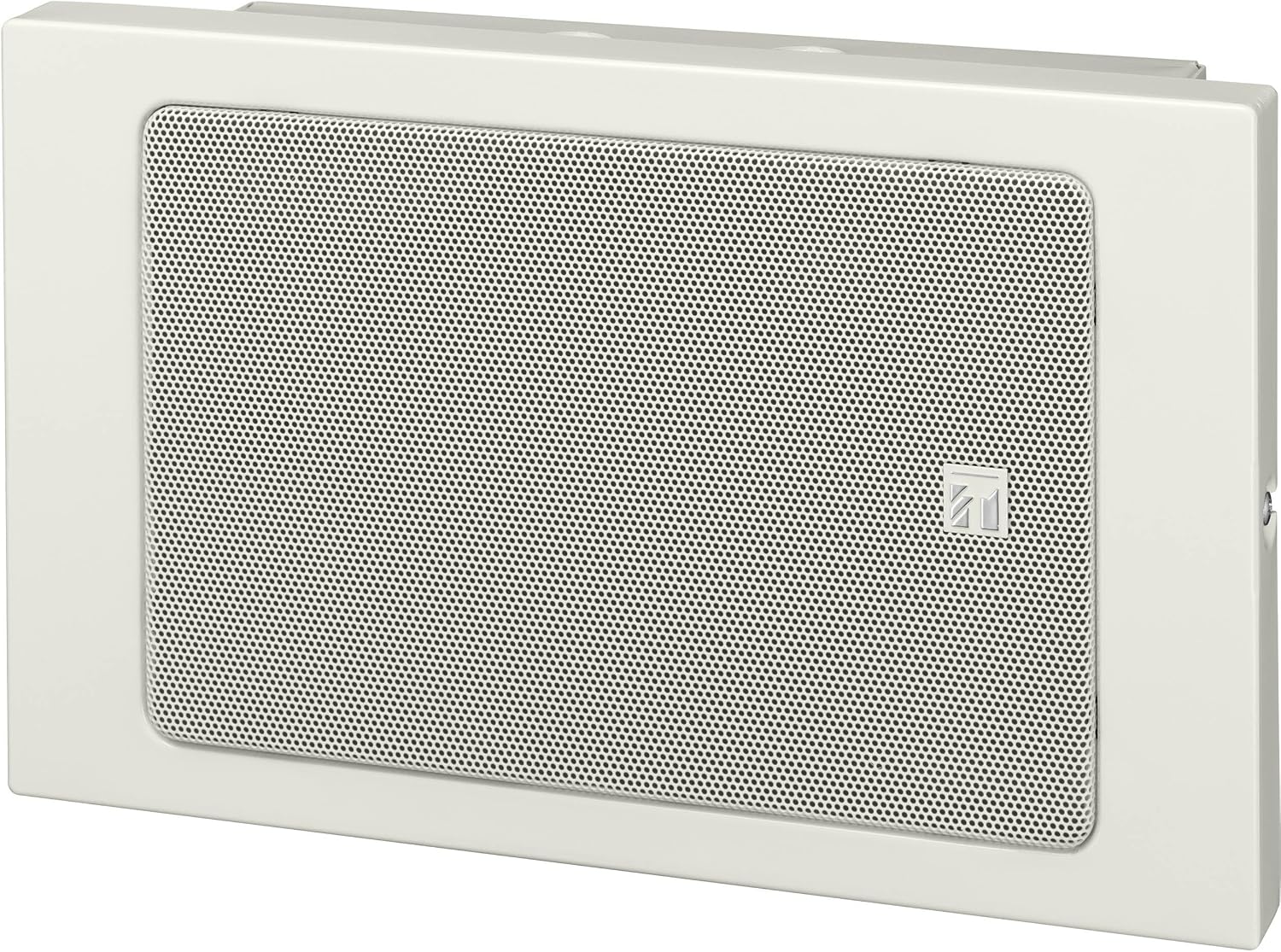 TOA Electronics BS-680U Wall Mount Speaker; 6-inch Paging Speaker; Fire Alarm Signaling Speaker; 150Hz-20kHz; Single; Strong All-Metal Body; UL 1480 UUMW, ULC-S541 Listed; White